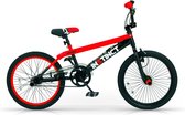 BMX freestyle Hunter - Rotation à 360 degrés - Taille de roue 20 pouces - Vélo garçons - Taille de cadre 28cm - Rouge