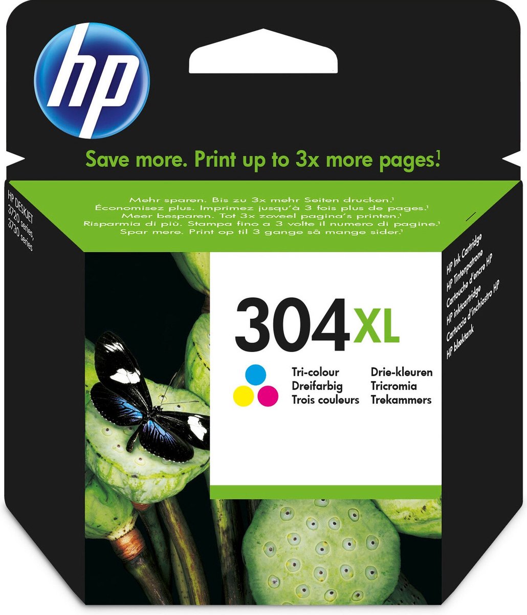 HP 304XL - Inktcartridge / Hoge capaciteit / Kleur - HP