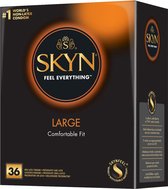 Manix skyn large 36 préservatifs