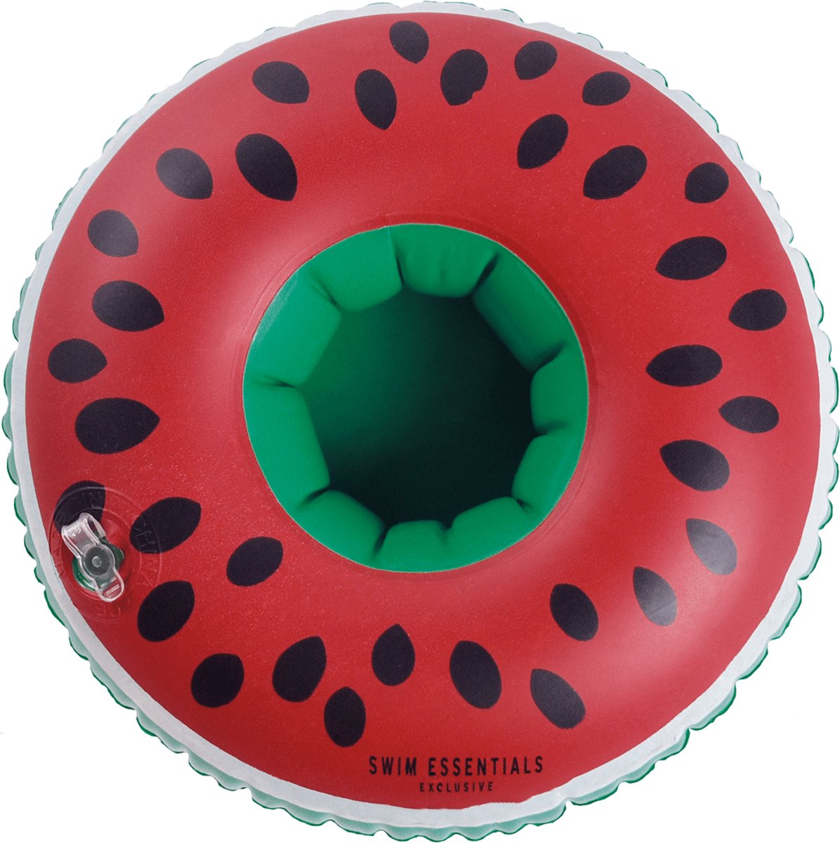 Swim Essentials Opblaasbare Bekerhouder - Zwembad Accessoires - Drankhouder Zwembad - Watermeloen