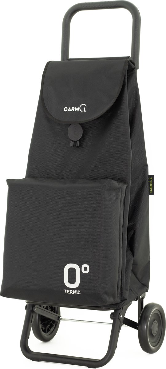 Garmol Boodschappentrolley G2 Termico Travel - 2 Wielen - Zwart
