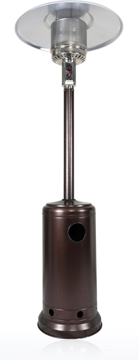 Profile Terras heater gas - terrasverwarming - staand model - 13000 W - Zwart