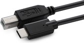 Microconnect W127021092 USB-kabel 5 m USB 2.0 USB C USB B Zwart