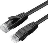 Microconnect UTP6004S netwerkkabel Zwart 0,4 m Cat6 U/UTP