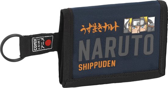 Naruto Portemonnee, Shippuden - 12,5 x 8,5 - Polyester