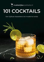 101 Cocktails Boek - Beste Cadeau - Meer dan 100 cocktail recepten - Snel - Makkelijk en Lekker Voor een perfecte avond - Makkelijke recepten - Cocktailset - Mixdrank - Cocktail accessoires - Recepten
