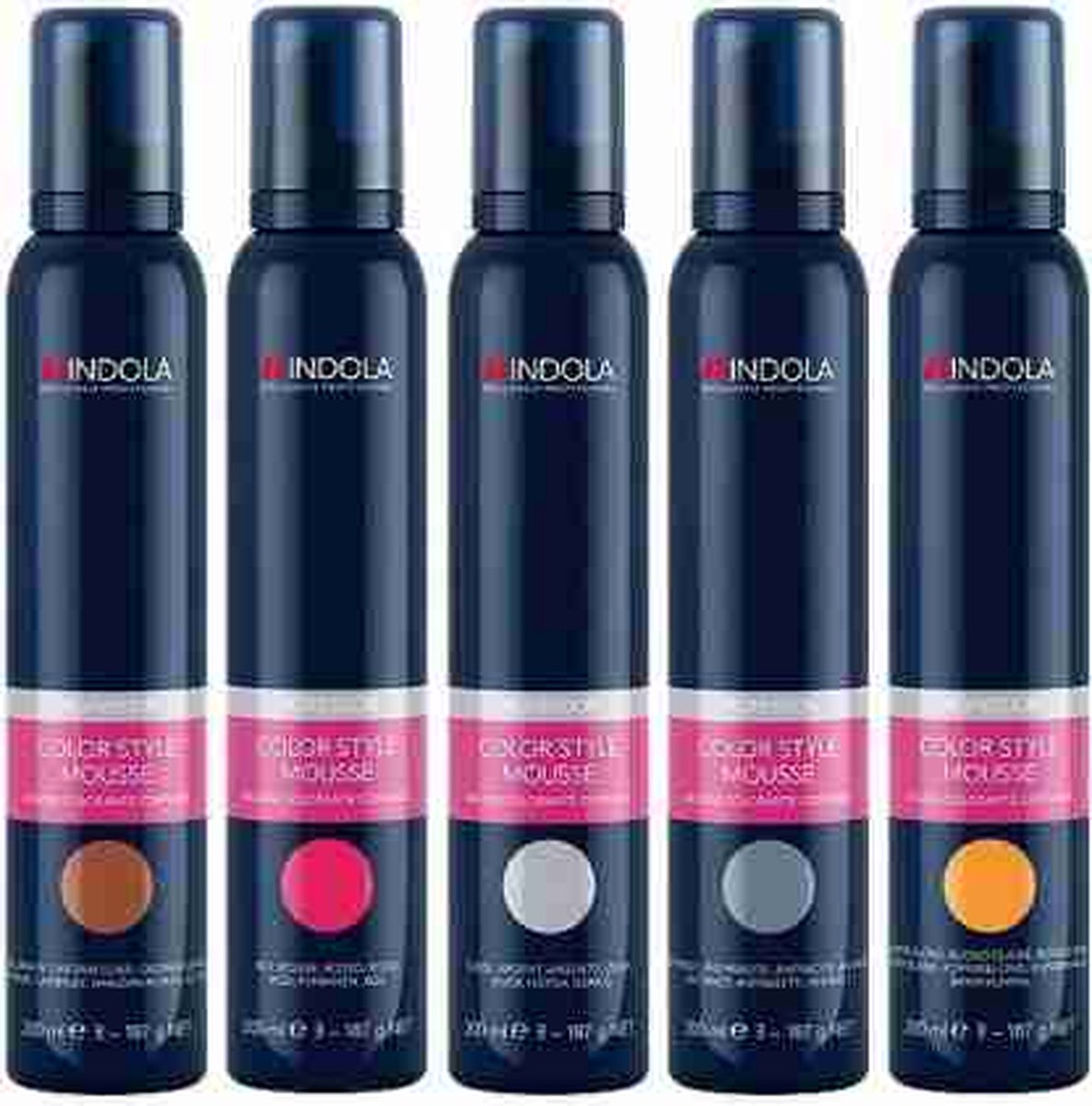Indola Indola Color Style Mousse Medium Brown 200ml