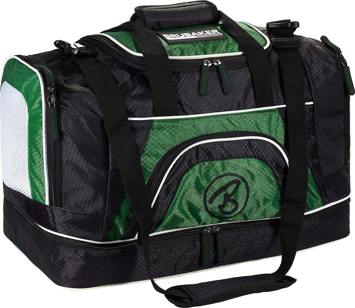 BRUBAKER Big Base XXL Sporttas 90L Weekendtas Zwart