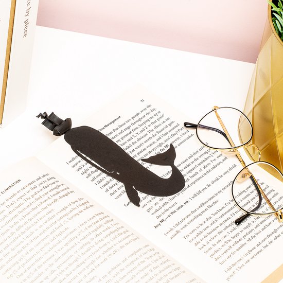 Invotis Moby Dick Boekenlegger - Zwart