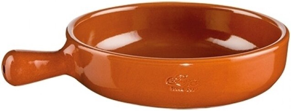 Regas Dekschaal met Greep - Terracotta - Ø17,0 cm - 540141 - Restaurant - Hotel - Professioneel