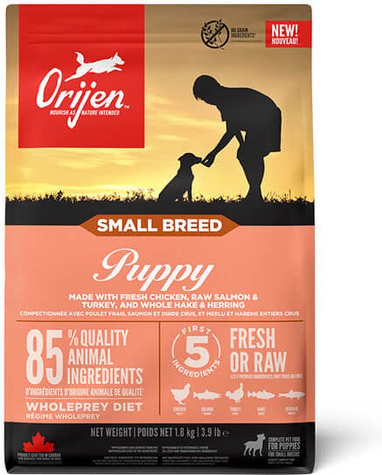 Orijen Small Breed ドライフード ORIJEN Small Breed - Hondenvoer - Puppy - Kip - Bezzonderlijk
