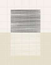 IXXI Minimalism Lines - Wanddecoratie - Grafisch Ontwerp - 140 x 180 cm