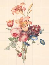 IXXI Een boeket - Wanddecoratie - Bloemen en Planten - 120 x 160 cm