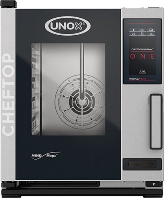 Foto: Cheftop gn2 3 x05 mindone compact 230v unox xecc 0523 e1r horeca professioneel