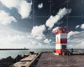 IXXI Lighthouse - Wanddecoratie - Landen - 100 x 80 cm