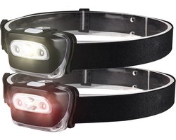 MMOBIEL 2x Hoofdlamp LED Verstelbare Koplamp - Unisex Hoofdzaklamp voor joggen, klussen, werken en kamperen - 2 Stuks - Zwart MMOBIEL 2x Hoofdlamp LED Verstelbare Koplamp - Unisex Hoofdzaklamp voor joggen, klussen, werken en kamperen - 2 Stuks - Zwart
