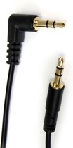StarTech.com Câble audio stéréo Slim 3,5 mm à angle droit de 1,8 m M / M