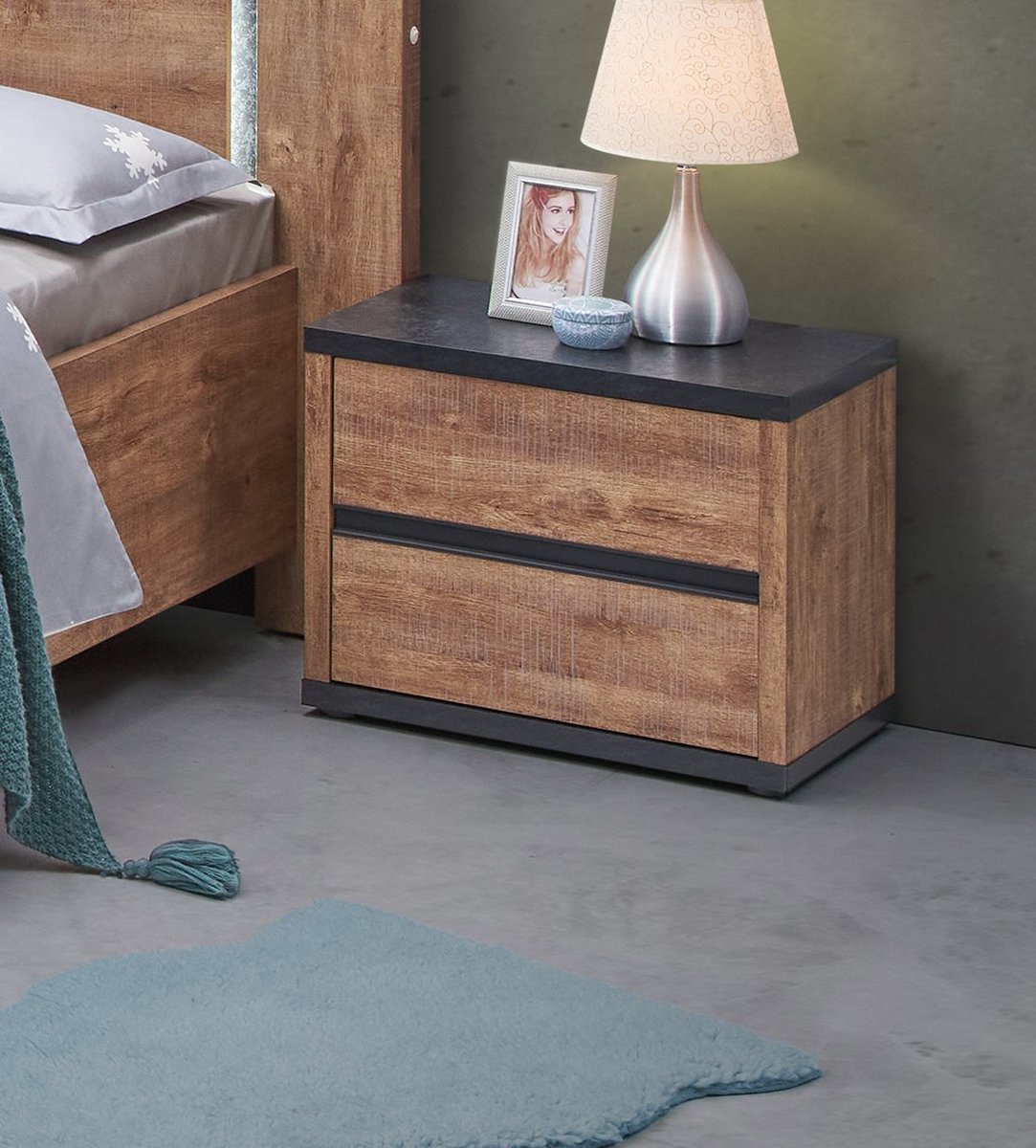 Belfurn - elsa Nachtkast decor mango hout