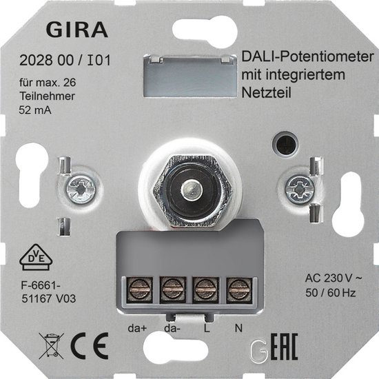 Gira basisapparaatdimmer - 202800 - E36YV