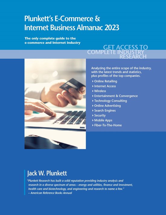 Plunkett's E-Commerce & Internet Business Almanac 2023 - cover