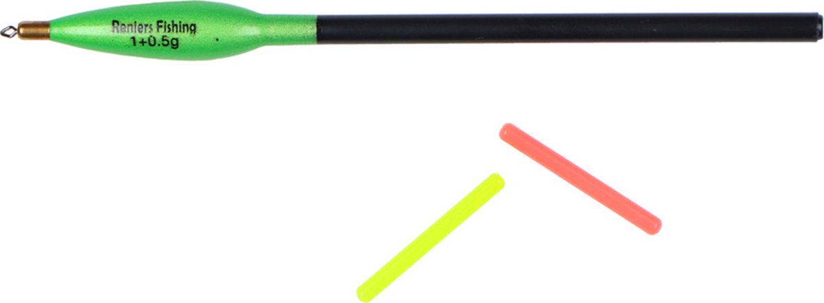 Reniers Fishing Precision Waggler 15cm Verwisselbare Antenne 3mm - Maat : 1+1.5g