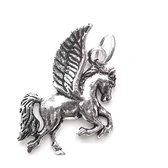Gevleugeld paard Pegasus van echt zilver