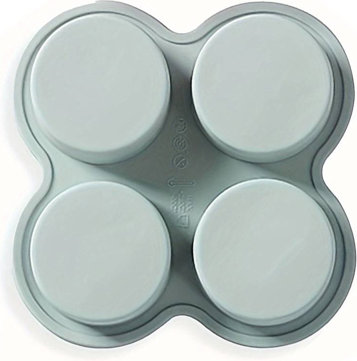 GOSHIES 12 stuks siliconen muffinvormen voor airfryer, herbruikbare bakvorm, siliconen vormen voor muffins, cake en eieren