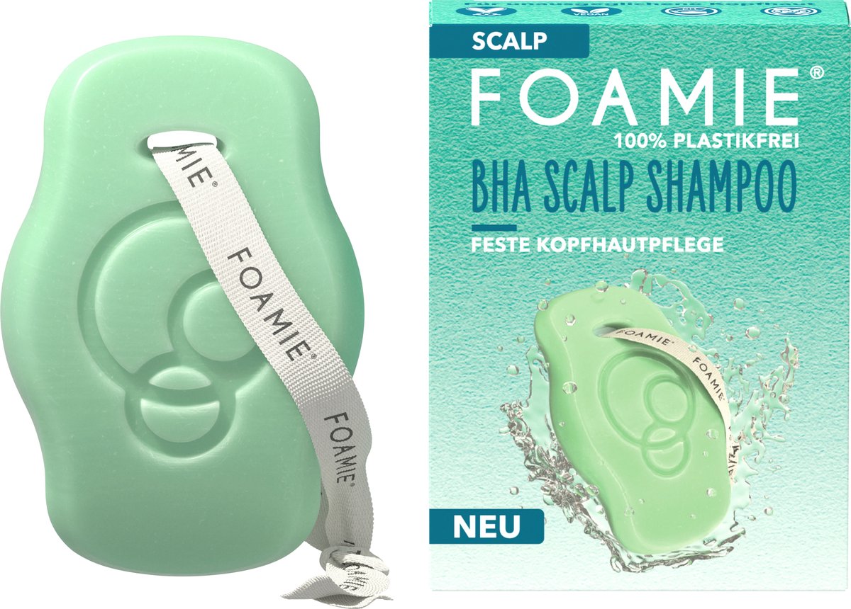 Foamie Solid bar Shampoo Hoofdhuidverzorging met Salicylzuur, 80 g