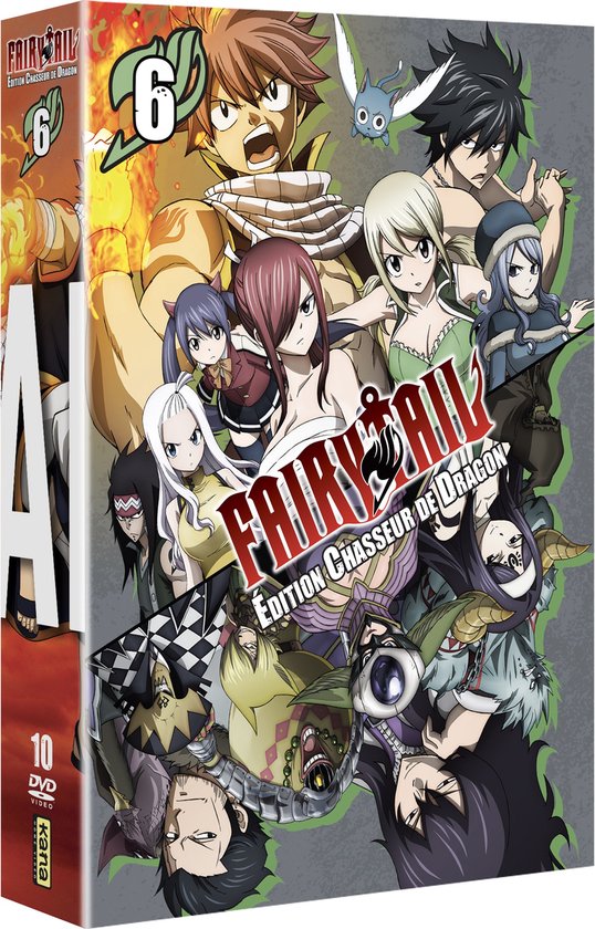 Fairy Tail dition Chasseur de dragon 6 10 DVD DVD Niet