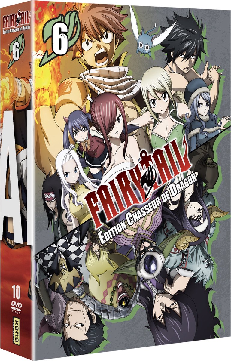 Fairy Tail - Édition Chasseur de dragon - 6 - 10 DVD