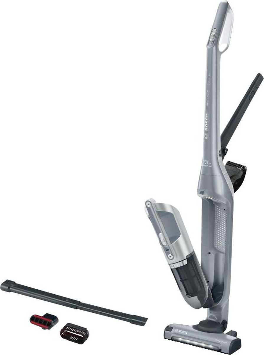 Bosch Serie 4 BCH3K2301 steelstofzuiger & elektrische bezem Zakloos 0,4 l Zilver