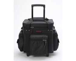 Magma LP-Bag 100 Trolley zwart/zwart - Vinyl tas