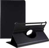 360 Rotating Book Case - Geschikt voor Lenovo Tab P11 Pro Gen 2 Hoesje - Zwart
