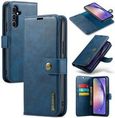 DG.MING 2-in-1 Book Case & Back Cover - Geschikt voor Samsung Galaxy A54 Hoesje - Blauw