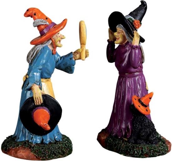 Lemax - Black Cat Millinery -  Set Of 2