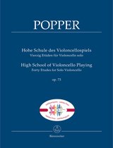 Bärenreiter David Popper: High School of Violoncello Playing op. 73 - Bladmuziek voor snaarinstrumenten