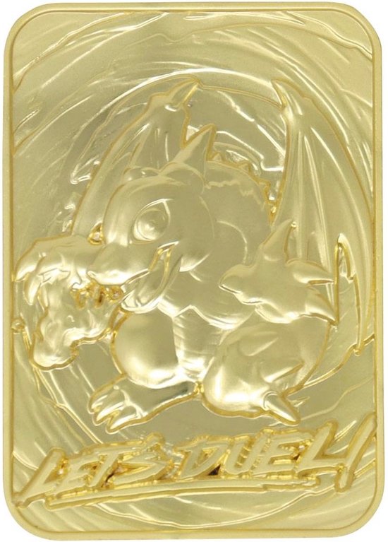 FaNaTtik YuGiOh! Replica Replica Card Baby Dragon (gold plated) Goudkleurig
