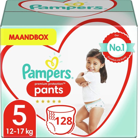 Pampers Premium Protection Pants Taille 5 - 128 Diaper Pants Boîte  mensuelle
