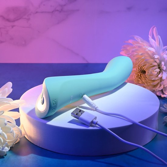 Evolved - Vibromasseur Come With Me pour le point G - Turquoise