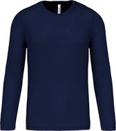 Proact PA443 Sportshirt / Werkshirt Lange Mouwen - Sneldrogend – Donkerblauw maat XL