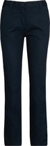 Broek Dames M WK. Designed To Work Navy 65% Polyester, 35% Katoen