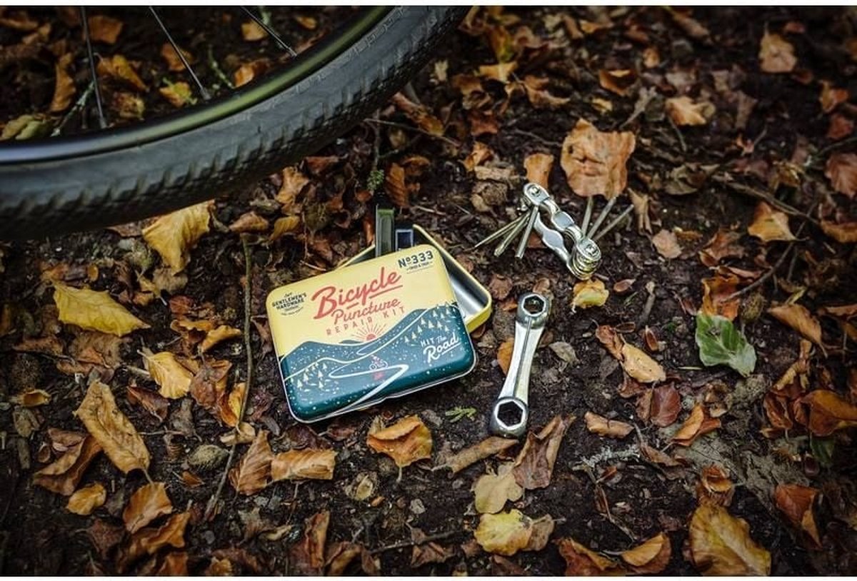 Fietsreparatieset Gentlemen's Hardware | functioneel cadeau | repair kit | fietskit | reparatieset