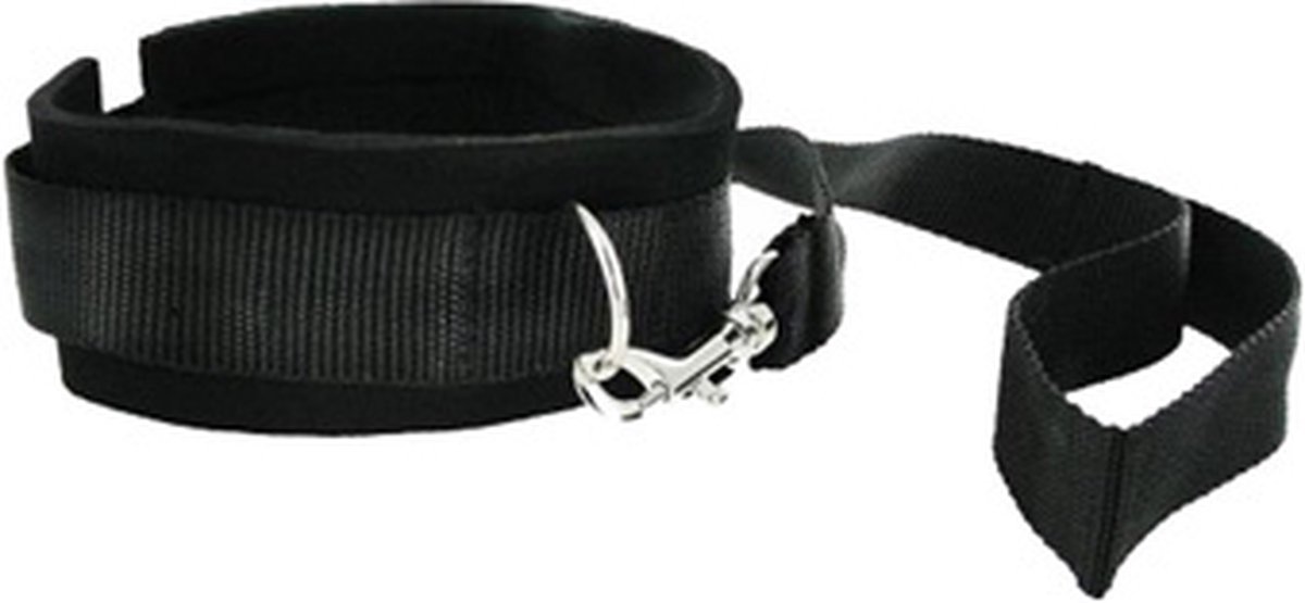 Goedkoopste Frisky Riem en Halsband set - Zwart
