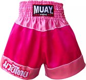 Muay Thai Short - cerise/roze L