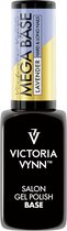 Nieuw! Victoria Vynn – Mega Base Lavender 8 ml - rubberbase paars - gellak - gelpolish - gel - lak - polish - gelnagels - nagels - manicure - nagelverzorging - nagelstyliste - uv / led - nagelstylist - callance