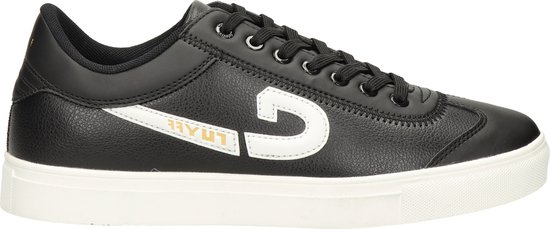 Cruyff Flash heren sneaker - Zwart wit - Maat 40