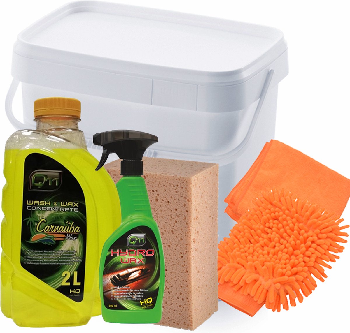Auto Shampoo Set 2.5 Liter! - Voor Stralende Auto's - Auto reinigingsset - Voertuig poetspakket - Auto detailing set