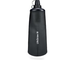 Lifestraw - Squeeze Bottle - Waterfilter 1 Liter - Antraciet