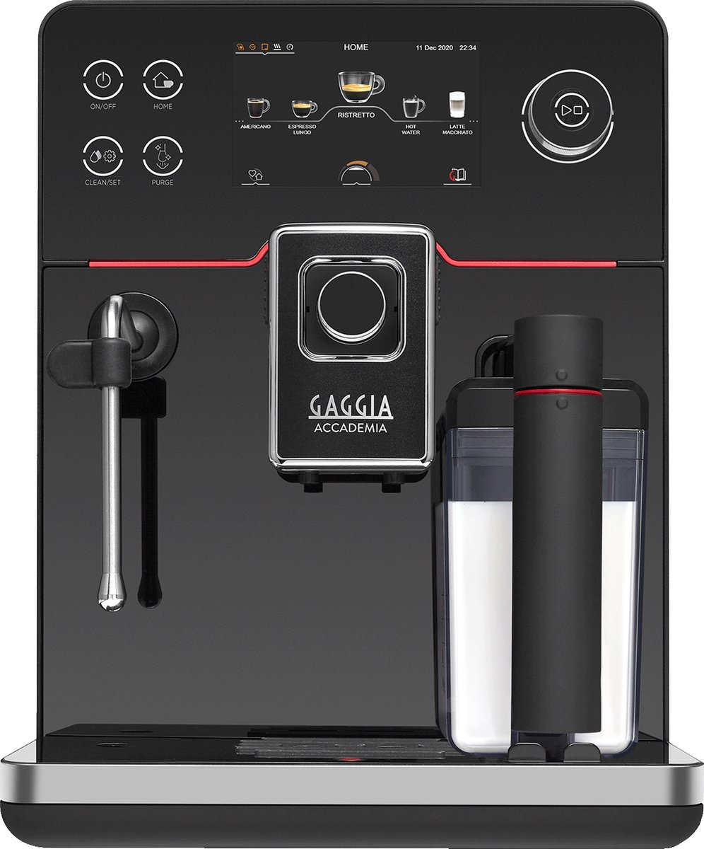 Gaggia Accademia New Glass Zwart