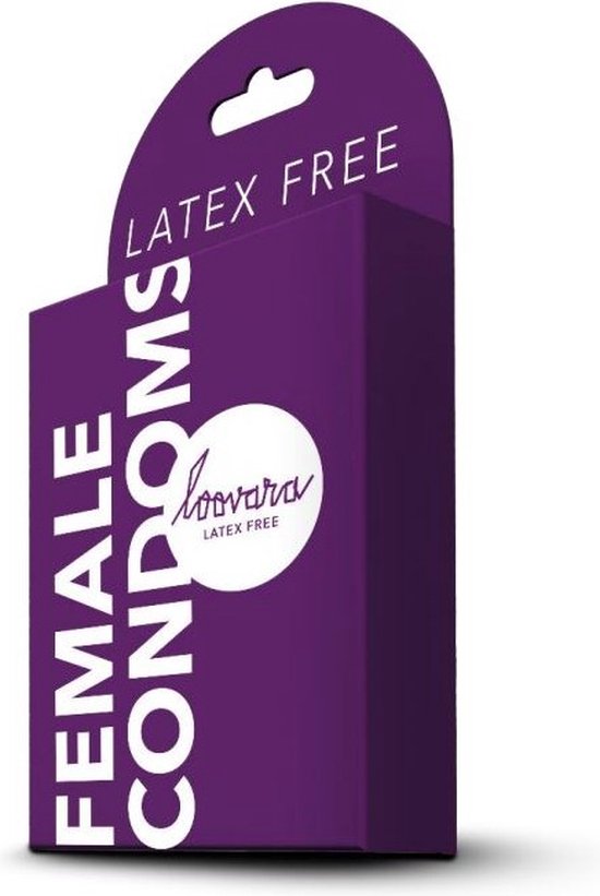 LOOVARA LOOVARA FEMALE CONDOM WITHOUT LATEX 3 UNITS